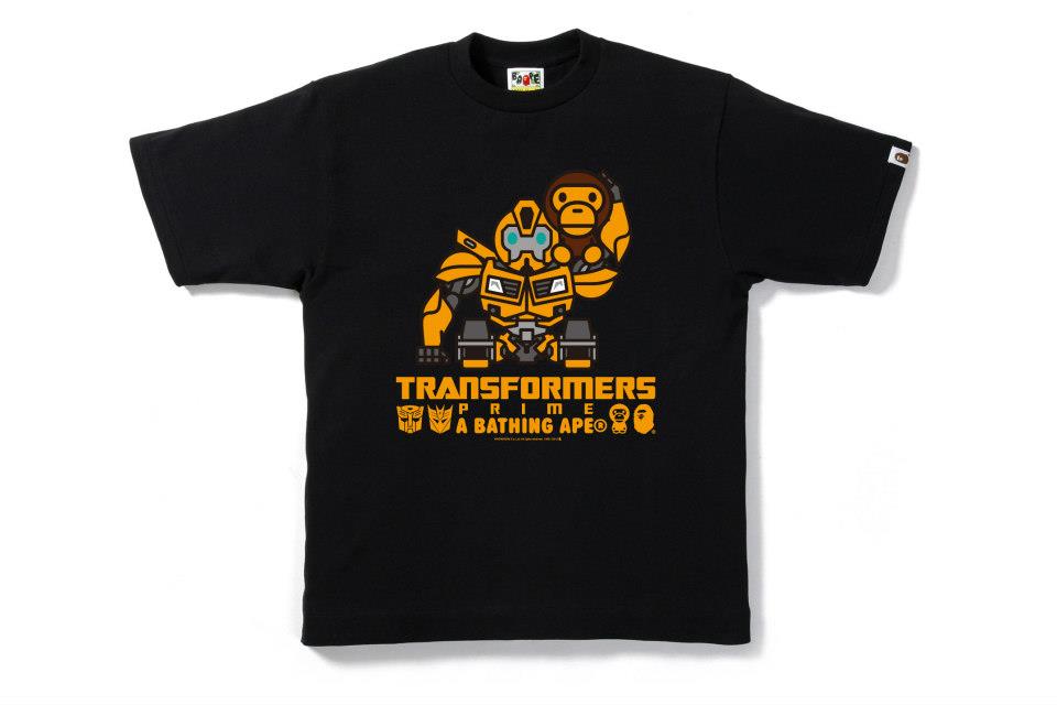 APE BAPE TRANSFORMERS トランスフォーマー　tシャツ XL Transformers Prime x BAPE Capsule Collection | Hypebeast